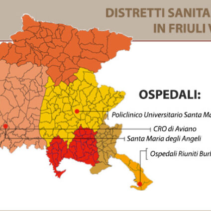 Il Friuli Venezia Giulia estende e completa la riorganizzazine del suo sistema sanitario regionale